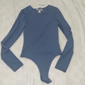 Blue bodysuit